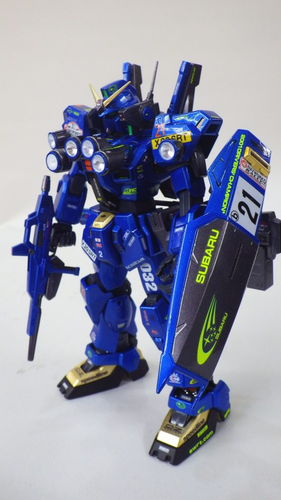 全身スバルブルーは公式ではメタルが弱いため結局調合