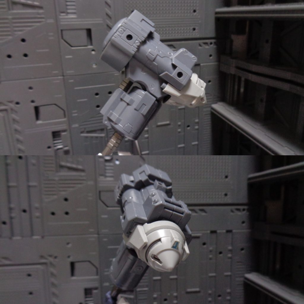 疑似GNドライブを収めた戦鎚にコーン型スラスターを直結した構造で、ガンダム本体のスラスターと連動させた超加速で敵に急接近した上で張り付いて1対1の戦闘に持ち込む。