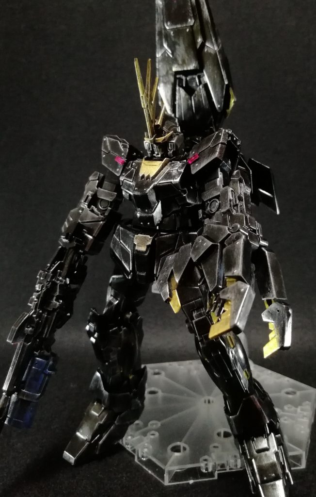 黒光りバンシィ　メッキ調–2枚目/制作者：避雷針