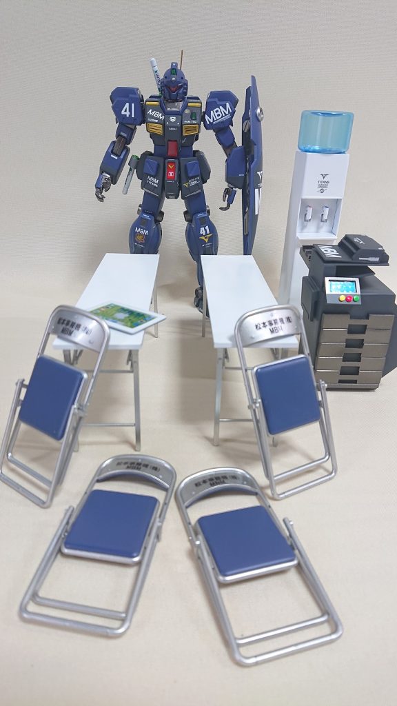 装備させることを最優先したので縮尺はアベコベ。最後までご覧頂きありがとうございました。