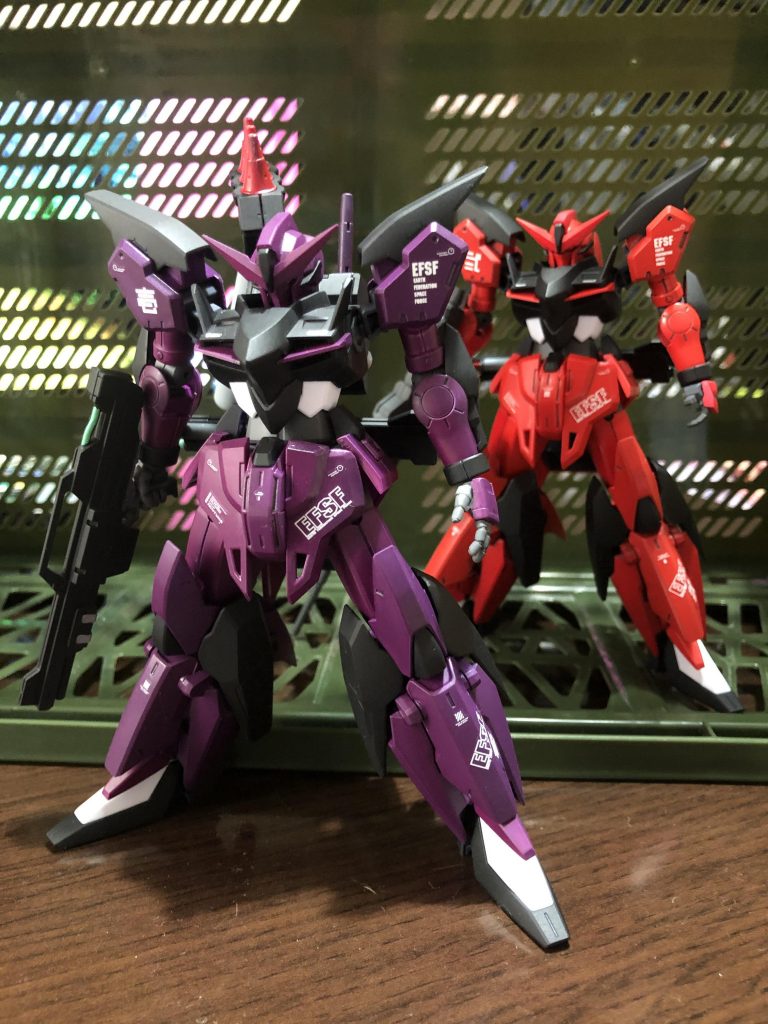 クワトロ機の乙型弐式と一緒に👍🏻