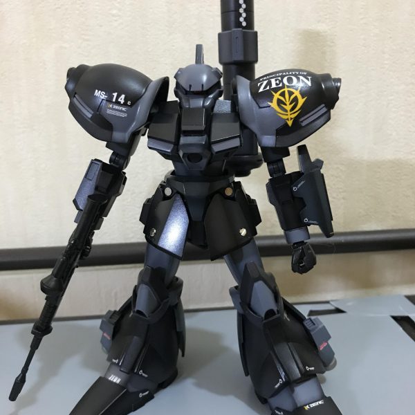 ゲルググキャノン対艦戦用バックパック装備