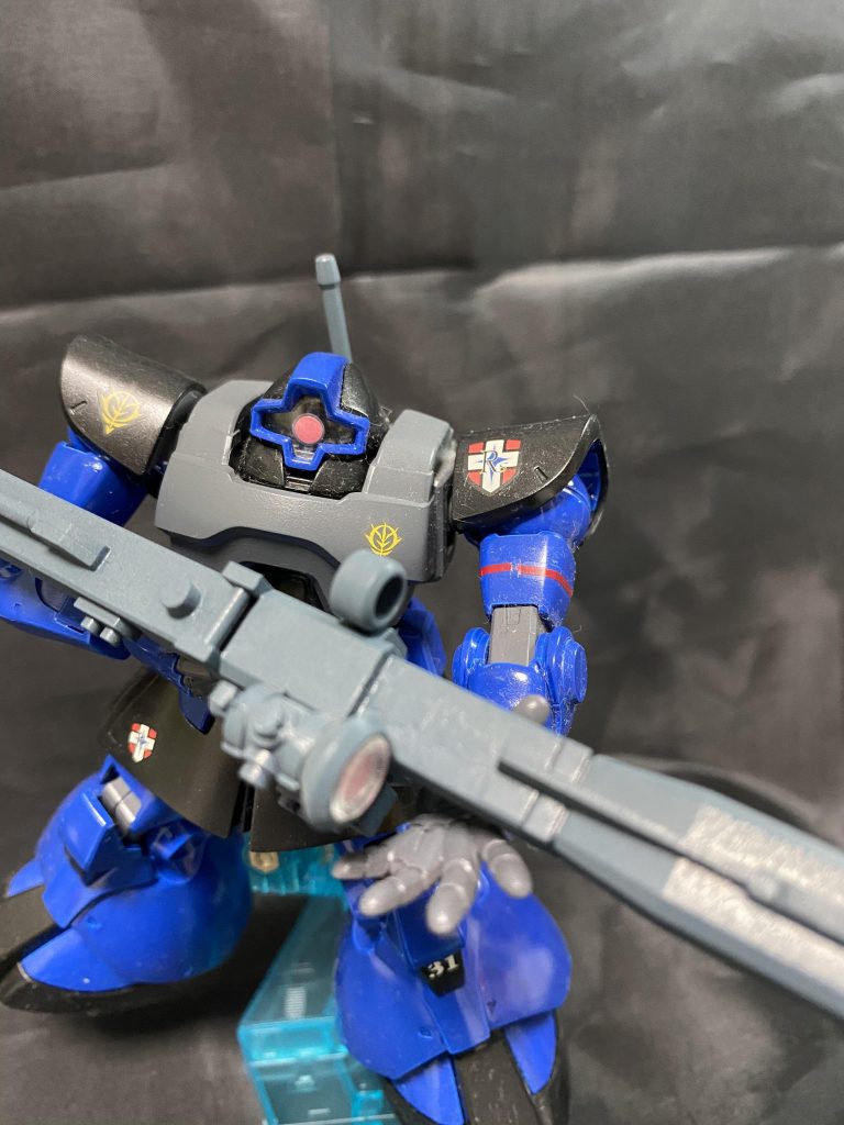 バストアップ。獲物がでかいです。