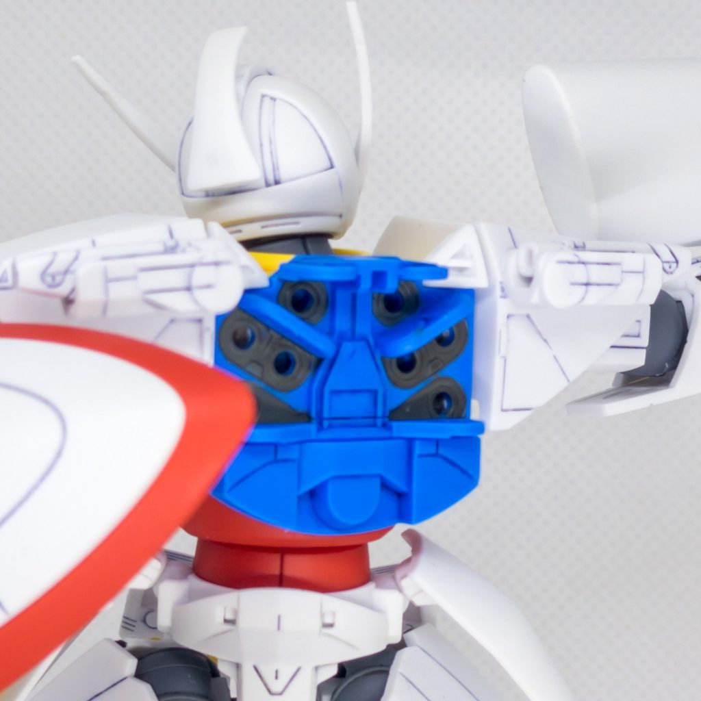 ナノスキン散布ベーン展開状態をアップで。