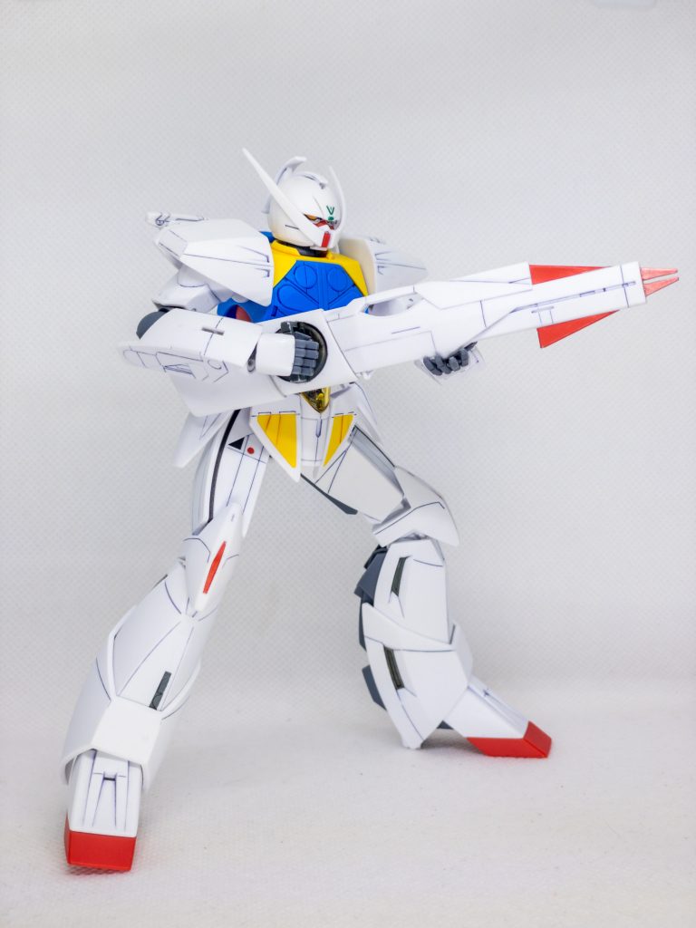 モード変換してのビームライフル。