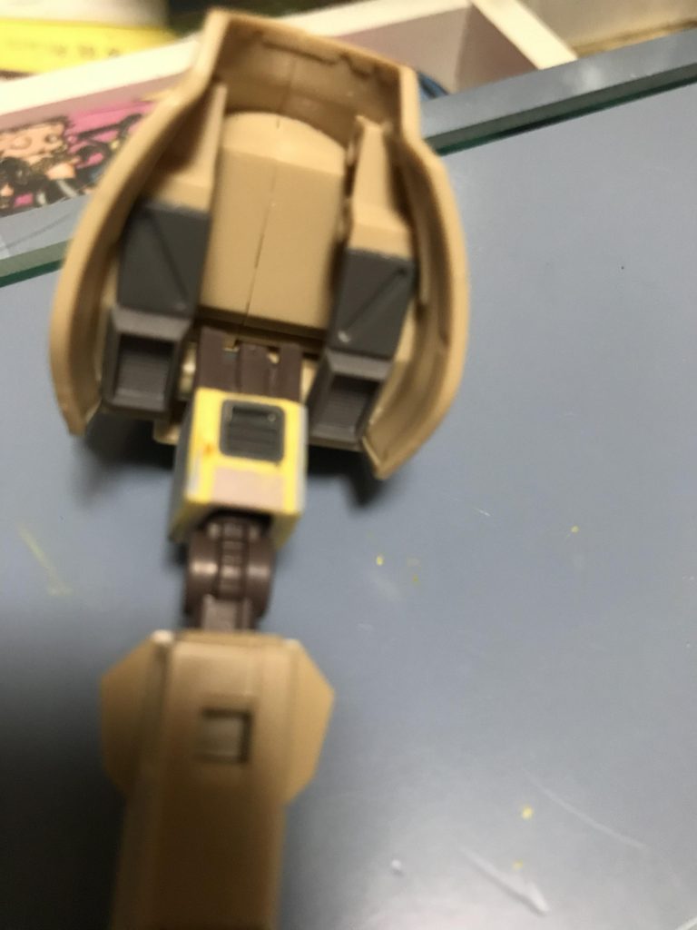 ガルバルの上腕は飾り取ると細いのでちょっと太くしました