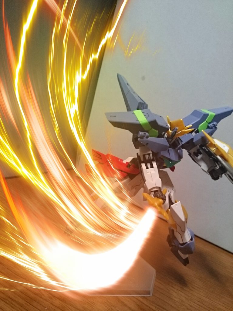 ・斬撃エフェクト(雷)まるで雷属性の攻撃かのようなエフェクトっス。ちょっぴりファンタジー味があるからSDとか似合いそう