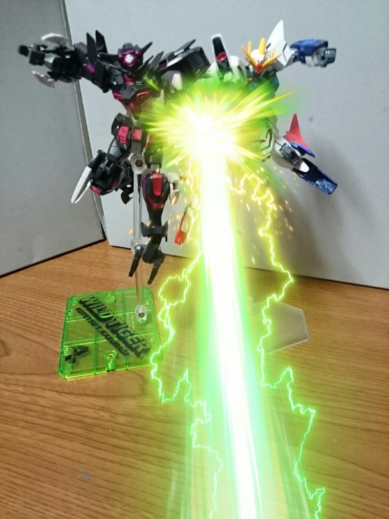 ・ビームエフェクト(緑)G-エルス色がないっスけどハード・インプロヴィゼーションぽく