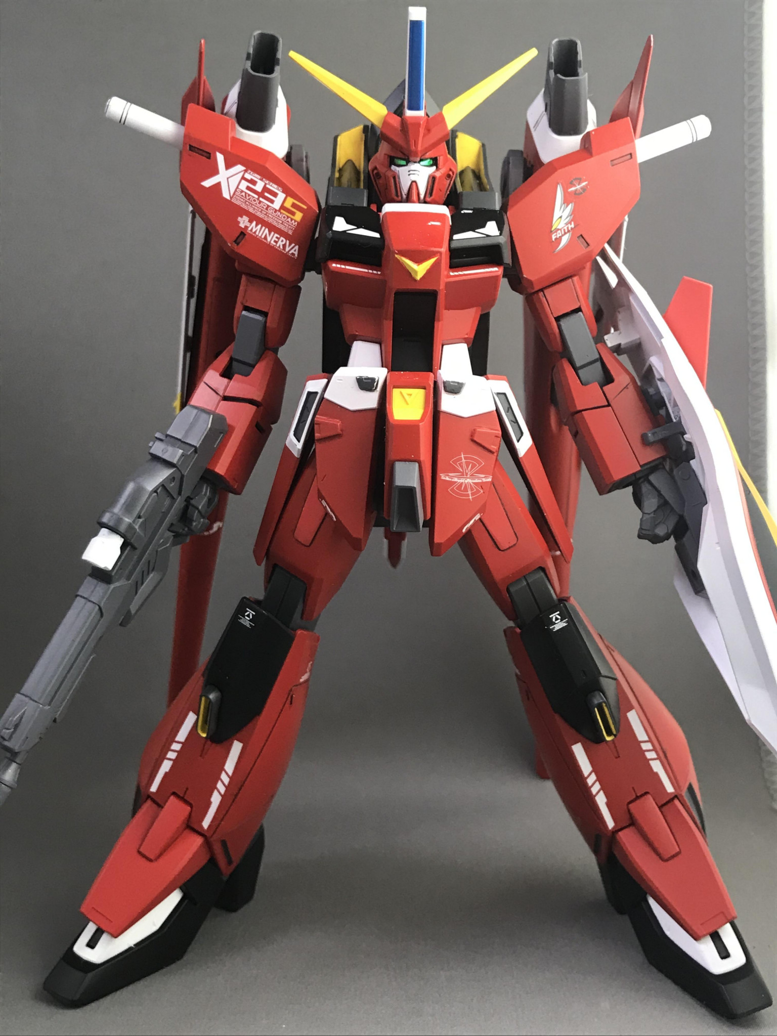 1/100 セイバーガンダム｜おしおさんさんのガンプラ作品｜GUNSTA 