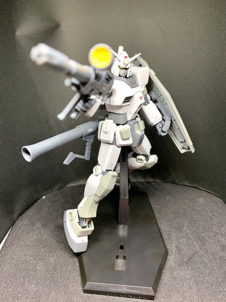 ビームライフル装備