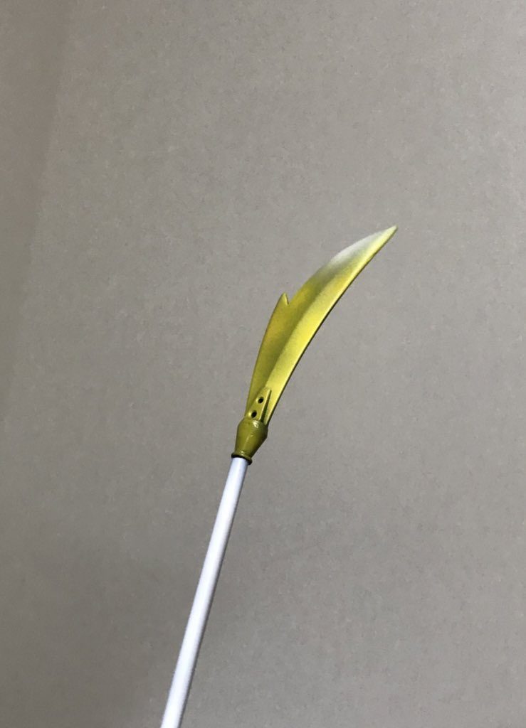 薙刀もNMM塗装です。