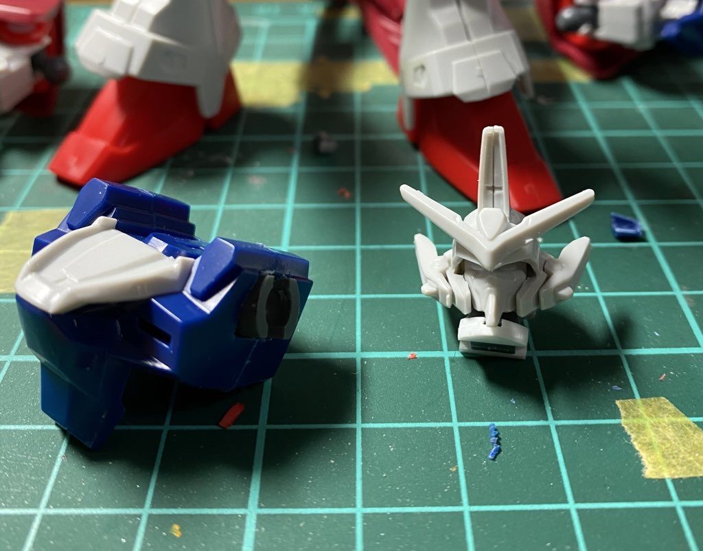 首の延長と肩のボールジョイント化(°▽°)