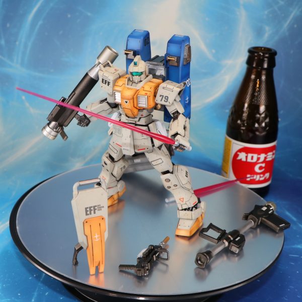 【プレバン】陸戦型ジム　パラシュートパック