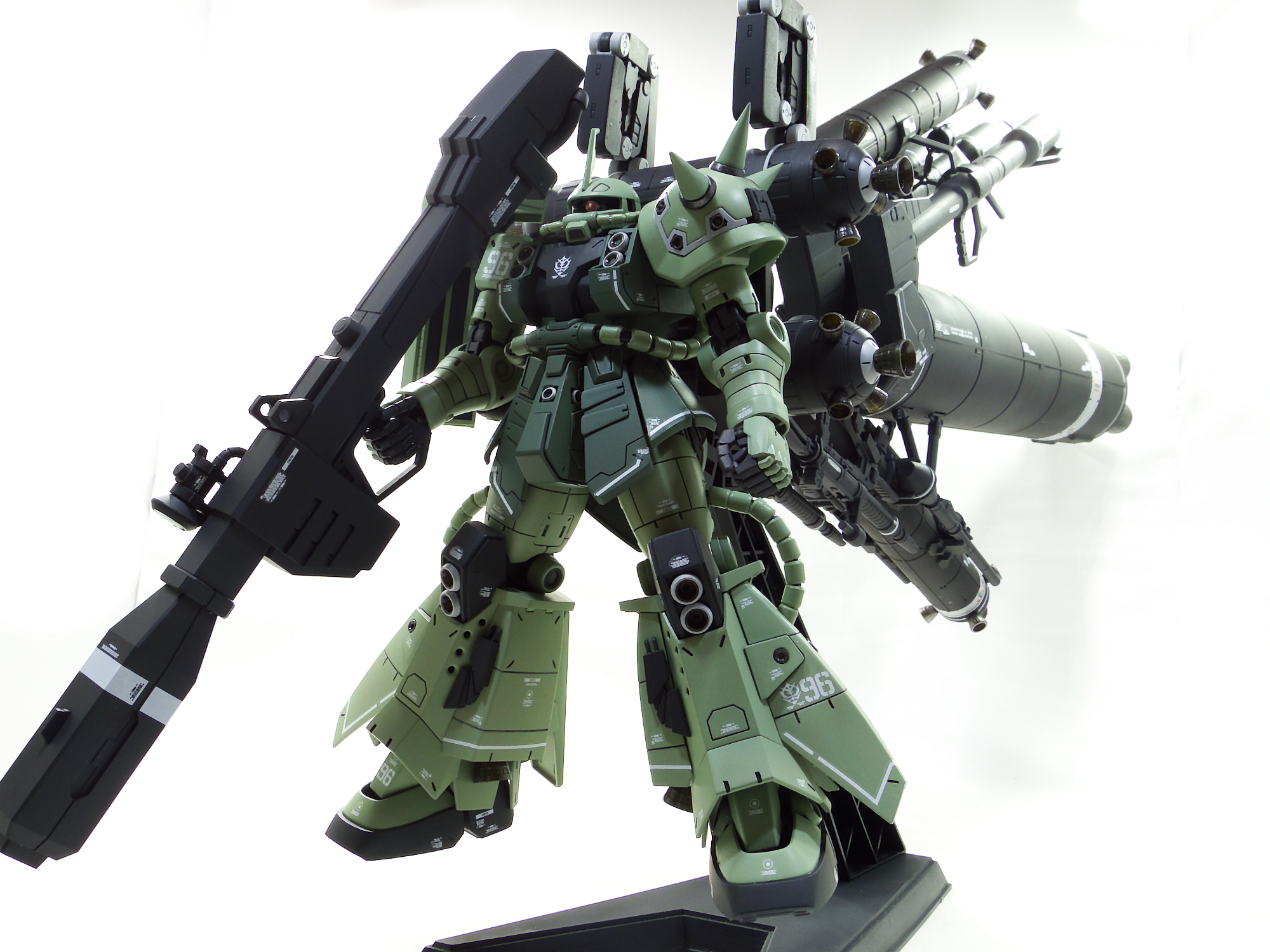 MG 高機動型ザク サイコザク ver.ka｜guplafactoryさんのガンプラ作品