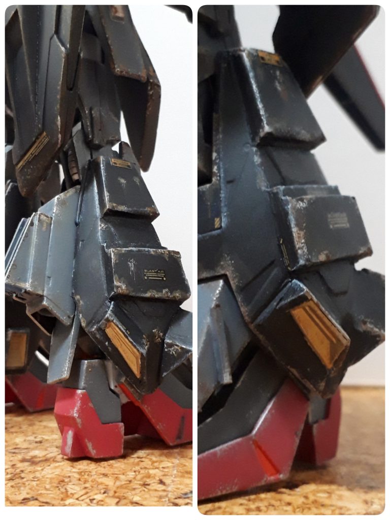 足下パテ盛ったり