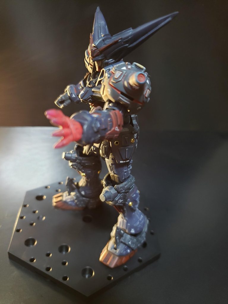 プラ板を貼り付け♪