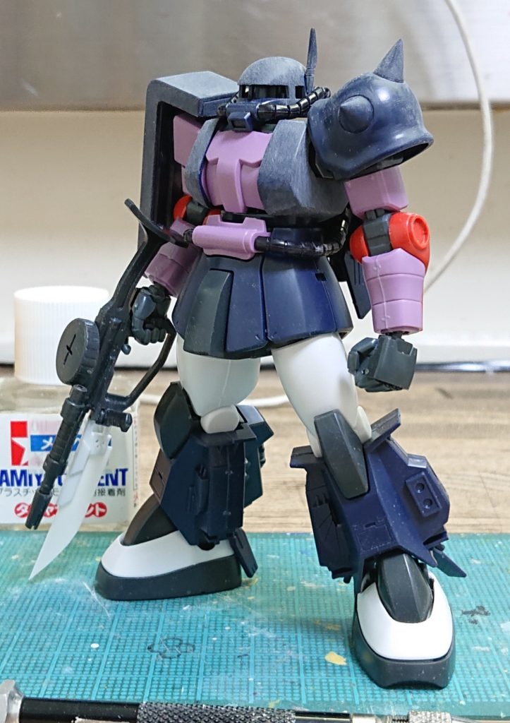 製作途中はこんな感じです。