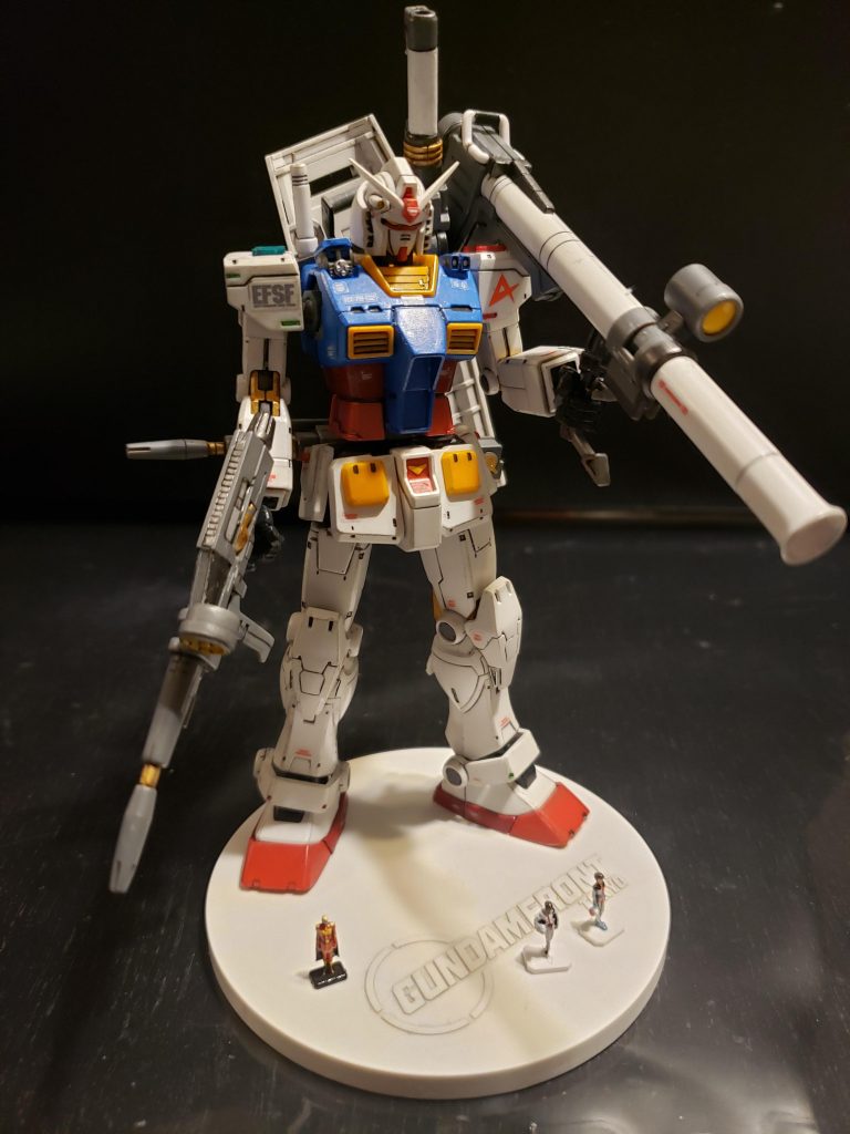 トップコートは半艶で仕上げました。