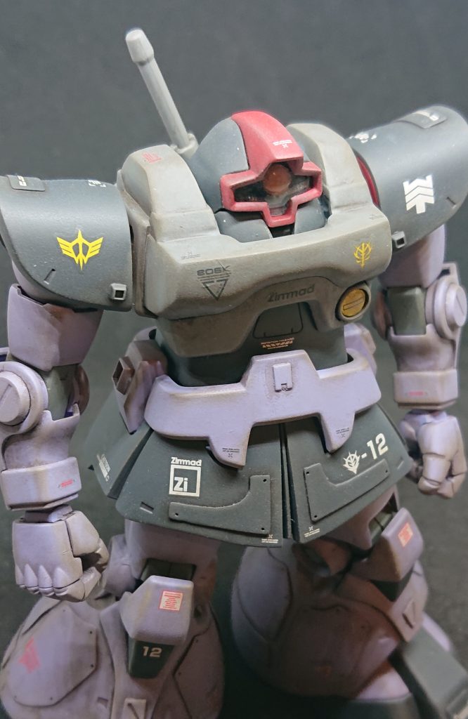 胸の拡散ビームだけ付属のシール使いました。