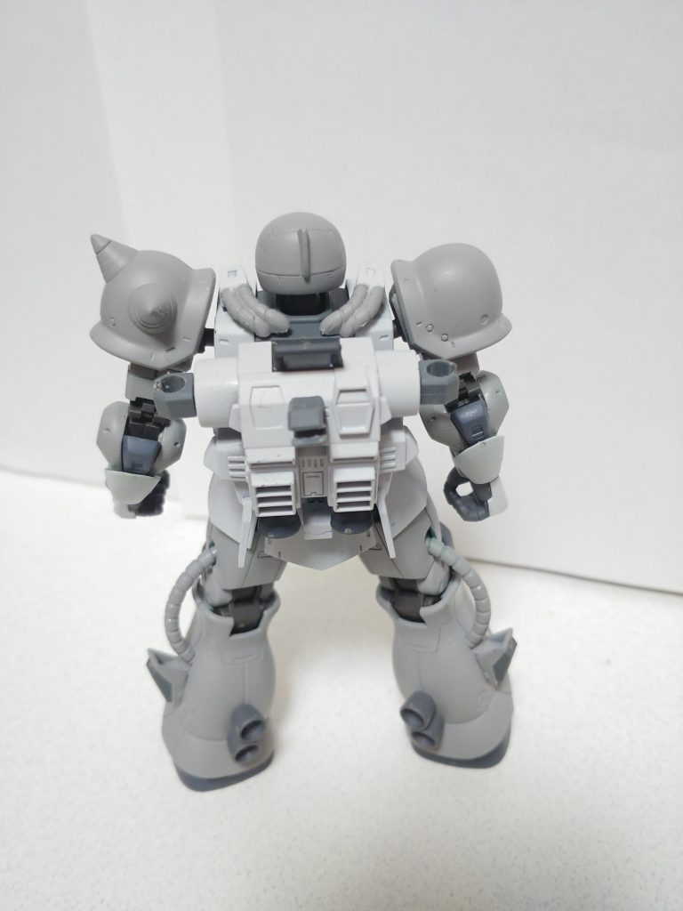 後ろ姿を斜め上からパシャリ。改修ポイントがわかり易いと思います!全てお気に入りです!