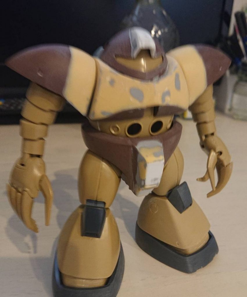 エポパテでボリュームアップ。