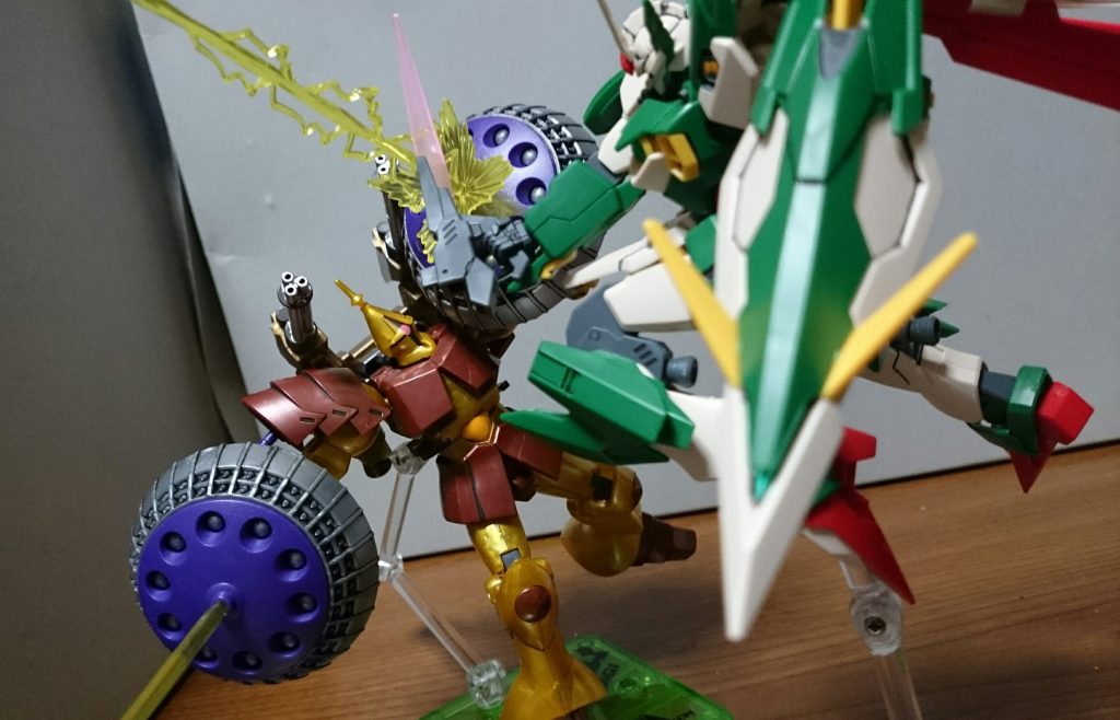 ギャンギャギャンバルカンvsフェニーチェリナーシタ!ギャンバルカンデビュー戦は同じくデビュー戦のフェニーチェリナーシタに一瞬で両断されるという残念な結果に終わってたっスね。黄金のギャンになったからには善戦くらいはしてほしいところ(流石に勝つのは無理かと…)