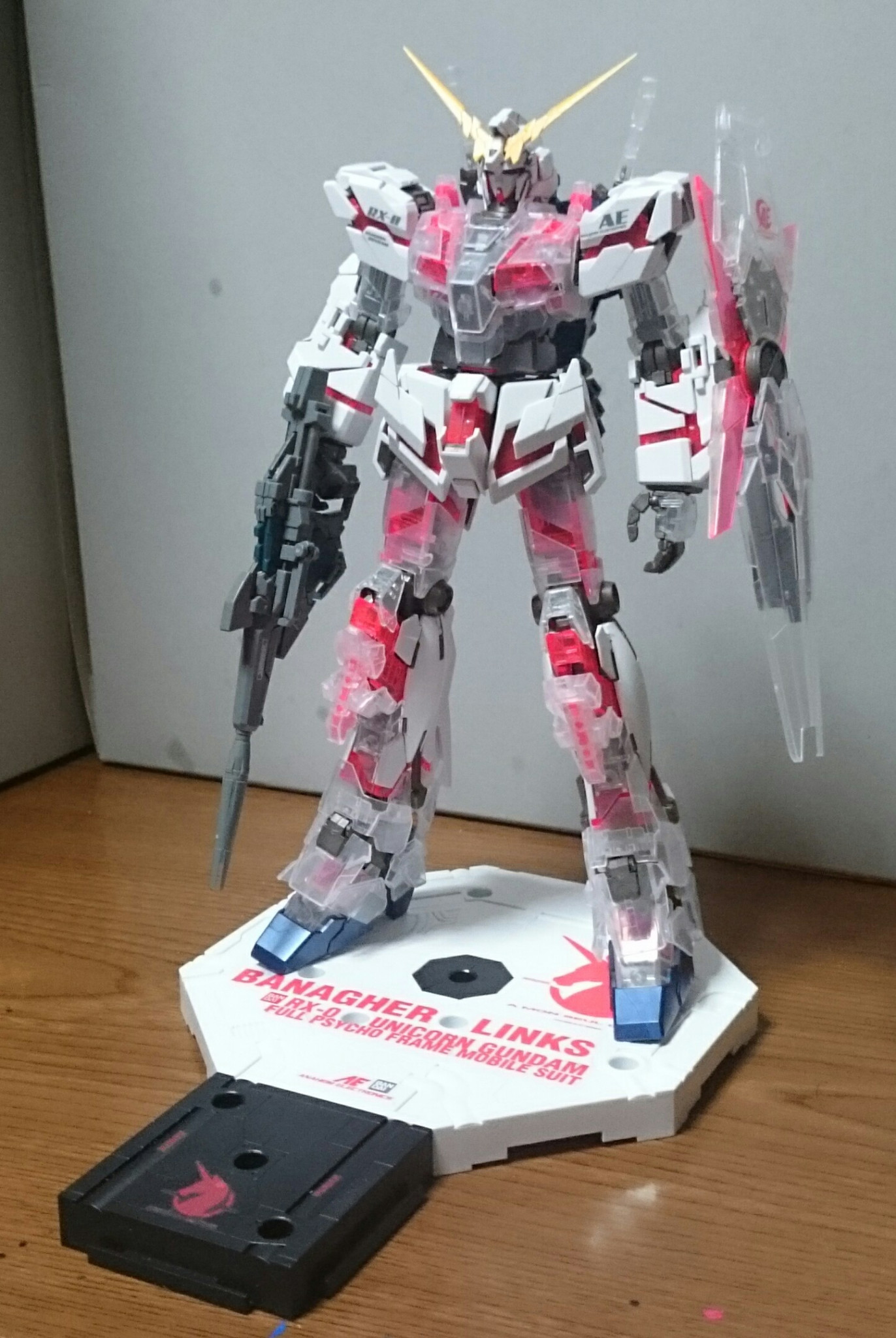 ソリッドクリア Mgユニコーン 千和さんのガンプラ作品 Gunsta ガンスタ