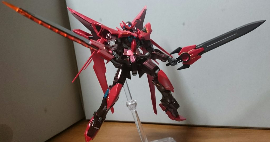 ・プロミネンスブレイド(右)・ブライニクルブレイド(左)こちらは足りないブラックを塗装。また、コンデンサの部分のみシールを使用してるっス