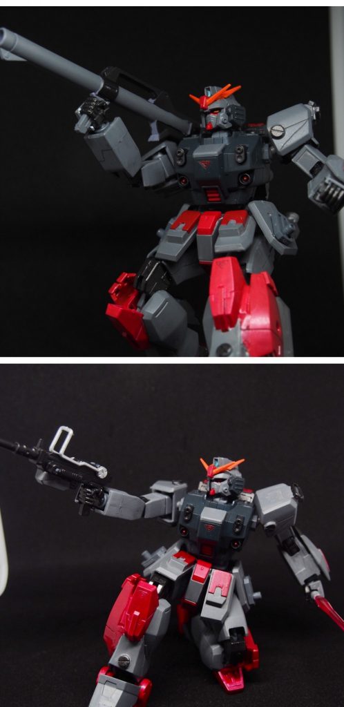 ノーマルパック基本的な形態陸戦型ガンダムと似たような戦闘をする