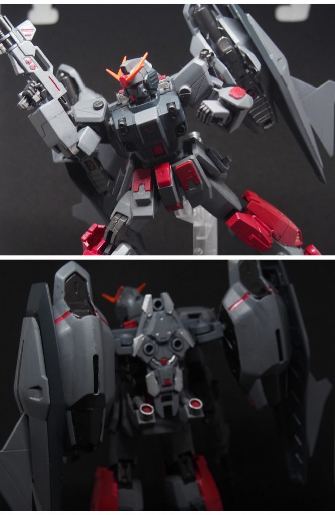 ユニバースパック「タングニョースト」宇宙専用オプション直線での加速はエアライドパック以上であるビームライフルが基本装備