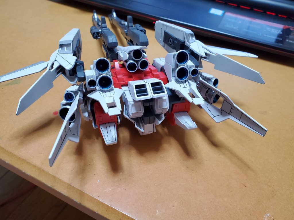 この機体で初めてTwitterでバズりました。いや、カッコよすぎひん？？？？銀の差し色で「ktkr！！」って思いましたw