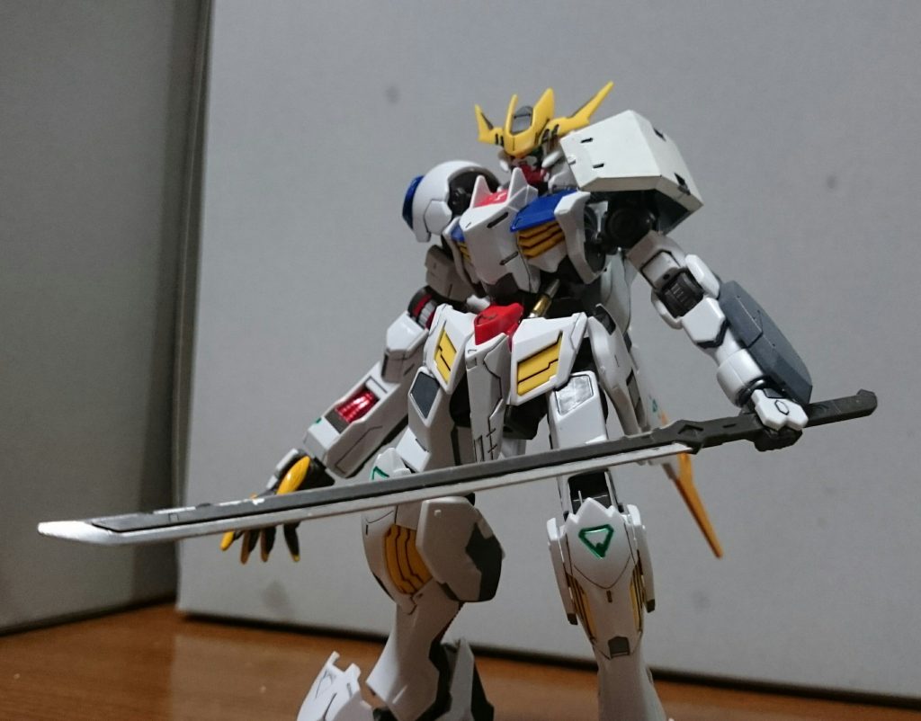 ・ルプスレクス改修案(没)オプションセットとHGバルバトス(1、4)のパーツを使用して、没となった改修案を再現ス!