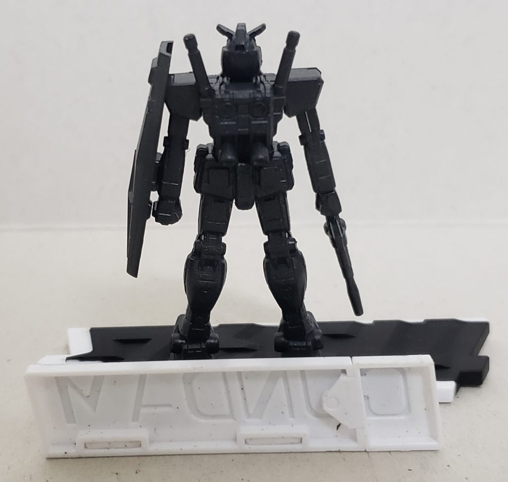 背面カラーレシピ本体 UG05 メタリック MSグレー連邦系ロゴ フラットブラック