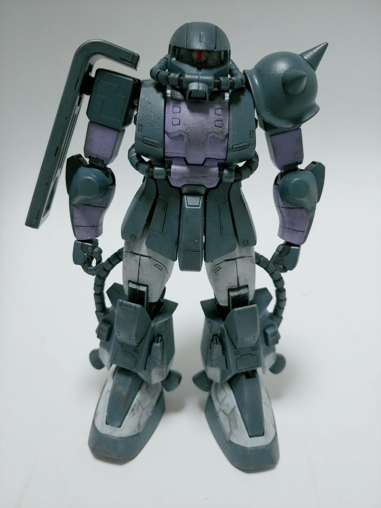 今度はボコボコ感出しつつも、汚しナシのキレイな塗りにも挑戦したいところ