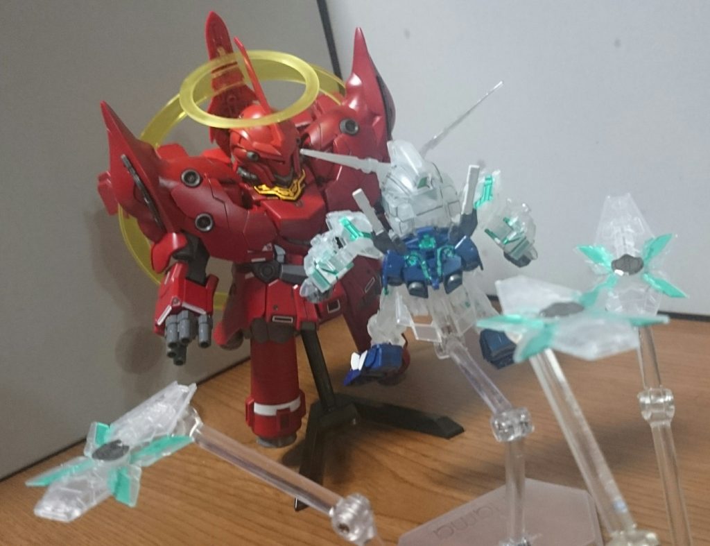 虹の彼方へ正直一番くじでダブったユニコーンを緑色にしなければ、このキットも買ってなかったかも…