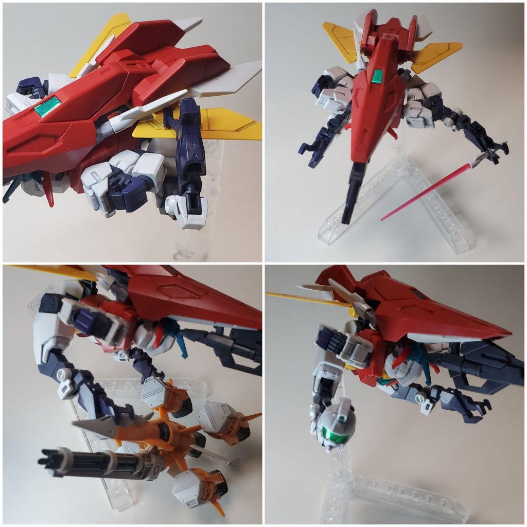 足がアームの様に使えるので、こんなことも出来ます。
