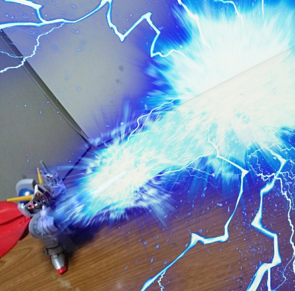 ・雷エフェクト超電磁スピアから雷を放出！……みたいな。SDまわりは三国伝以外あまり……