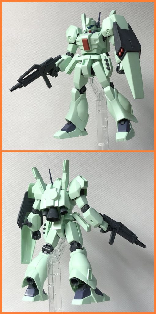 成形色状態のジェガン。そういえばこういう色でしたなぁ。