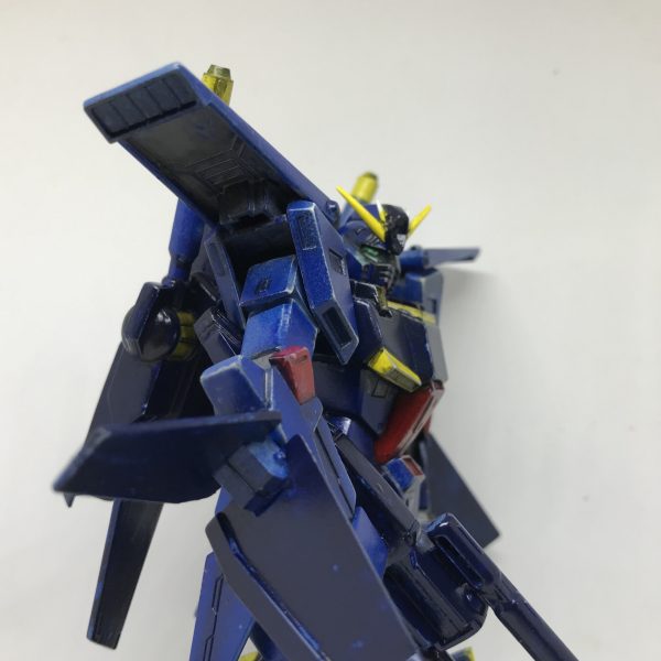 旧キット　ZZガンダム　ティターンズカラー
