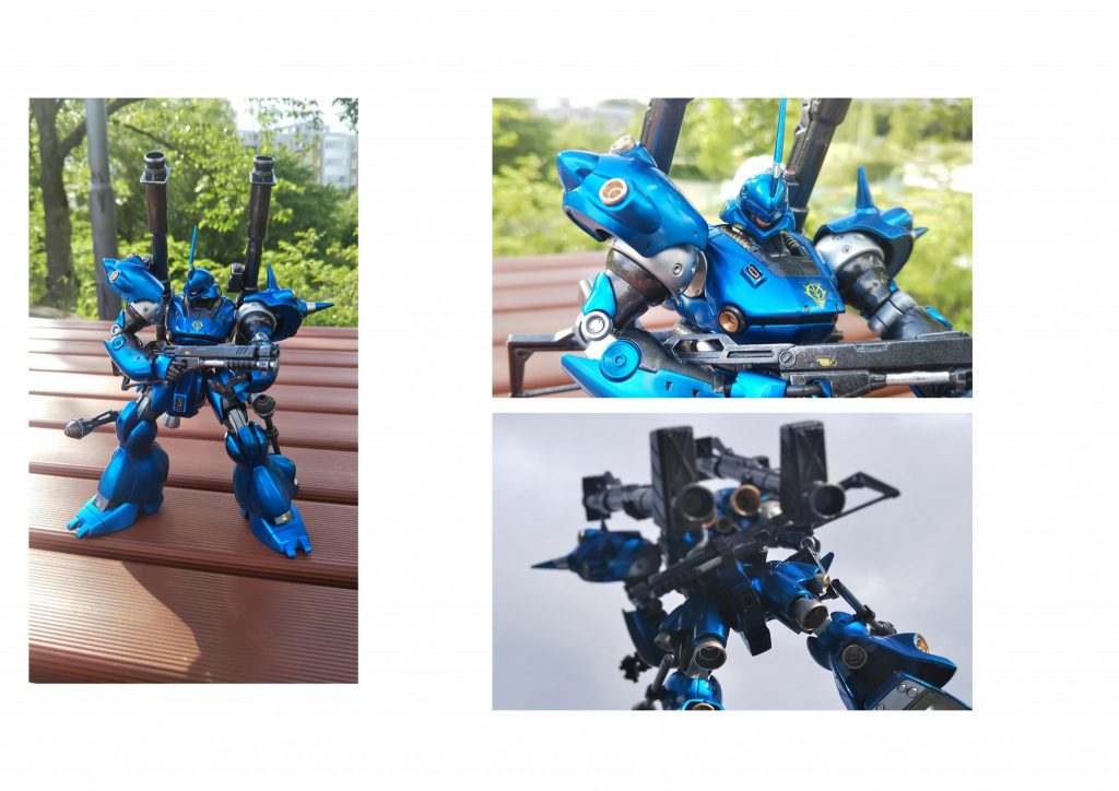 屋外撮影-3屋外の青空に青キャンディーが映えます。(あんまりキャンディー感ありませんが)