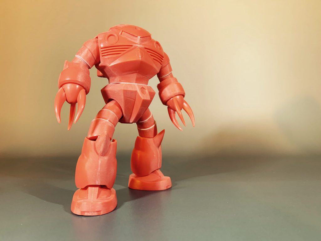 関節改造で立ち姿ポーズもバッチリ決まるようになりました。