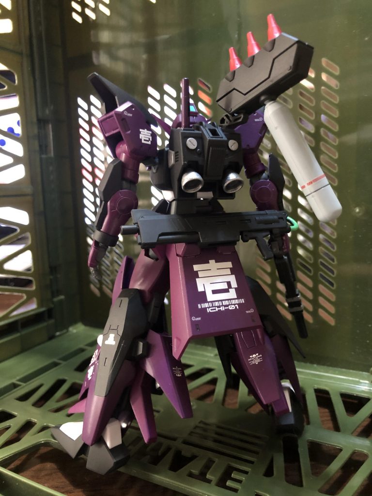 後ろバルギルからバックパックを移植、ファンネル３基装備👍🏻