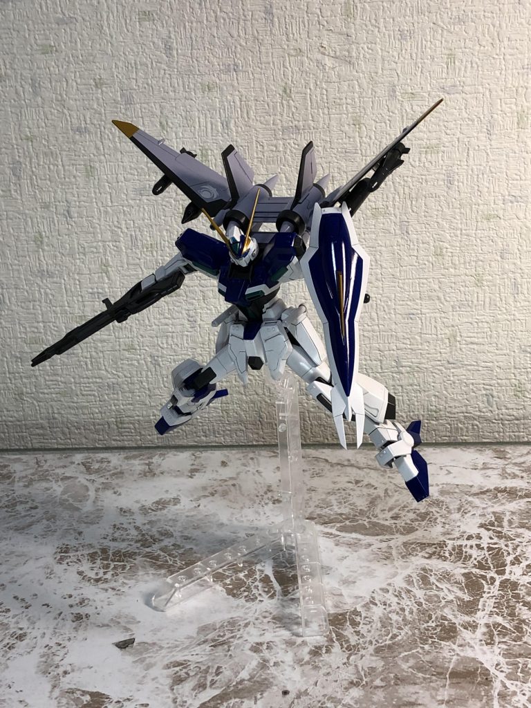 使った塗料                                                               白:クールホワイト                                                    青:純色シアン                                                           緑:スージーブルー＋グリーン＋クールホワイト     グレー:ジャーマングレー＋シルバー                       金:スターブライトゴールド                                     ジェットストライカー灰色:明灰色＋ラベンダー＋クールホワイト                                                        胸部黒:エナメルセミグロスブラック                       センサー青:蛍光ブルー