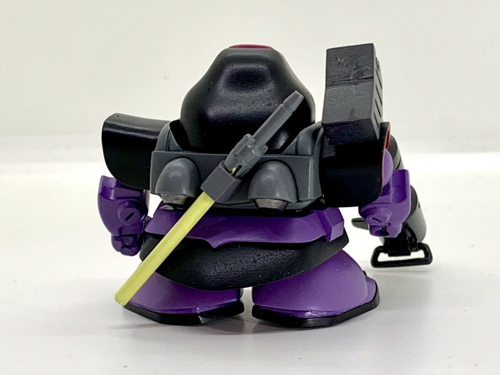 後ろ姿つや消しスプレーミスって汚くなっちゃった。