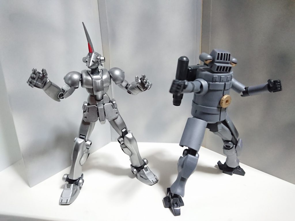 セブンガーと並べたとき最新型感が出るようになるべくキレイになるよう仕上げました。