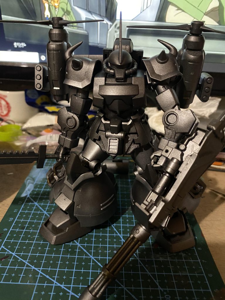 ガイアのガンメタサフ。この時にすごくカッコよくなったと自画自賛しました。