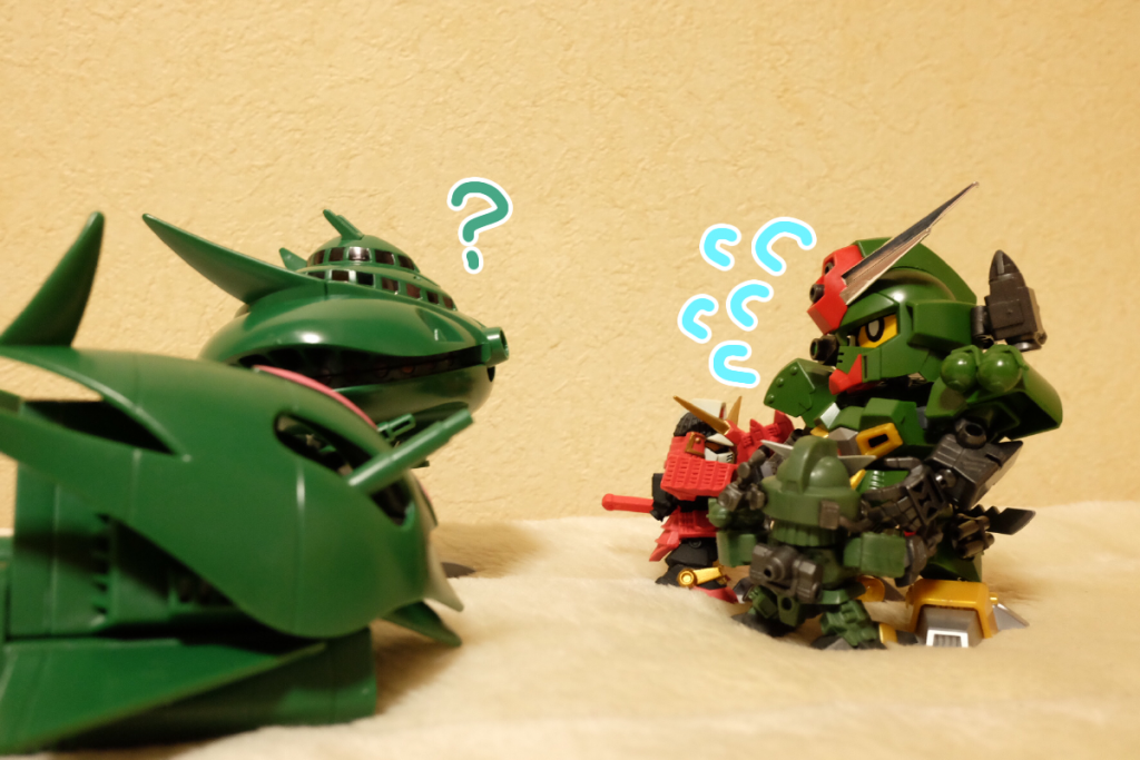 コマンド:いや、オレは赤の他人だ! この赤い子に至っては別の子だろ!?ザム:でもお前に懐いてるぞ?コマンド:懐く懐かないの問題ではない!!