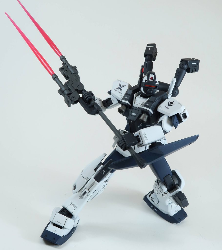 「お互い連邦製で良かったな」戦闘中に思わぬ武装交換となってしまったユーマのゲルググのツイン・ビーム・スピア