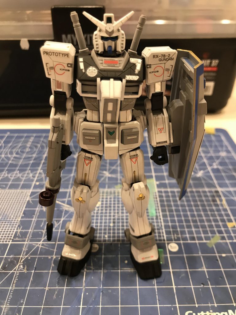 プラ板追加投入、デカール利用でEG感はほぼ消えましたw以上となります。箸休め的作成の為、おふざけ全開で作ってしまいました。賛否両論あるかと思いますが、楽しんで頂ければいいねやコメントをお願いします❤️