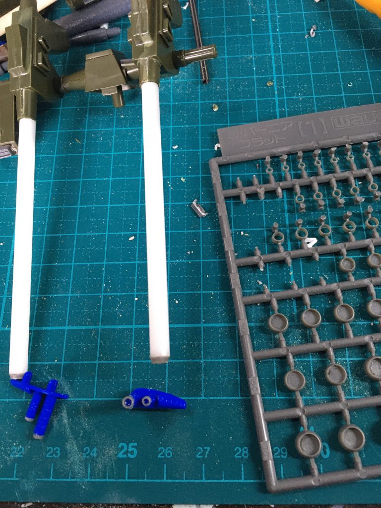 銃口にはフラットパーニアが使えます